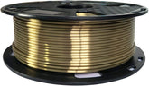 Silk PLA Filament Gold 1.75mm 1KG 3D Printer Filament, Metallic Matte Gold PLA Material