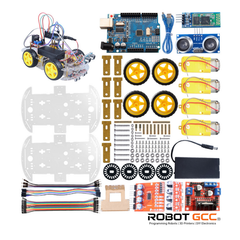 4WD Arduino Smart Robot Car Kit Transparent