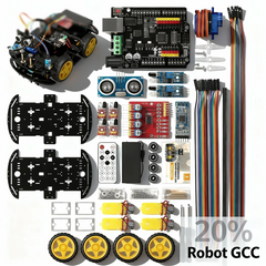 AI Vision 4WD Robot Car Kit – ESP32-CAM, Ultrasonic, Line Tracking, Wi-Fi Video & Object Detection | Arduino/MicroPython Programmable | 7.4V Safe Power, Dual Motor Driver | STEM & AI Robotics Kit for IoT, Navigation, Maker Labs
