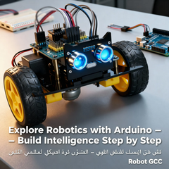 Ultrasonic Obstacle-Avoidance Robot Car Kit – 4WD Smart Vehicle with IR & Ultrasonic Sensors, PWM Motor Control | Arduino-Compatible STEM Platform | Supports C/Scratch/Mixly | Expandable with Bluetooth/Wi-Fi | Safe 6–9V DC Power | DIY Robotics Learning