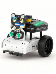Smart AI Vision Robot Vehicle, Visual Recognition Autonomous Robot Car, Scratch Python Programmable Learning Platform for STEM Education and Robotics Development