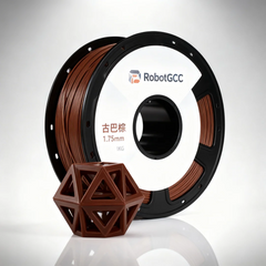 PLA Basic Cuban Brown 1.75mm 3D Printing Material 1KG, Smooth PLA Filament for FDM 3D Printers, Low Warping, Stable Printing for DIY & Prototypes