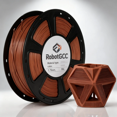 PLA Basic Cuban Brown 1.75mm 3D Printing Material 1KG, Smooth PLA Filament for FDM 3D Printers, Low Warping, Stable Printing for DIY & Prototypes