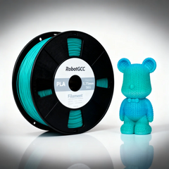 PLA Blue Green Gradient 1.75mm 3D Printing Material 1KG, Gradient PLA Filament for FDM 3D Printers, Smooth Extrusion for Art & Decorative Prints