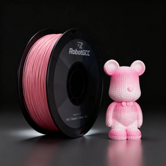 PLA Pink White Gradient 1.75mm 3D Printing Material 1KG, Gradient PLA Filament for FDM 3D Printers, Smooth Printing for Models & Creative Projects