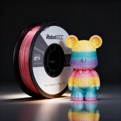 PLA Macaron 1.75mm 3D Printing Material 1KG, Pastel PLA Filament for FDM 3D Printers, Stable Printing for Creative Decorative Models