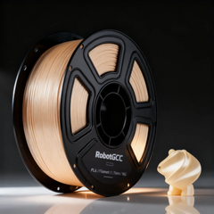 PLA Silk Skin Tone 1.75mm 3D Printing Material 1KG, Silk PLA Filament for FDM 3D Printers, Glossy Finish, Smooth Printing for Figurines