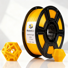 PLA Silk Bright Gold 1.75mm 3D Printing Material 1KG, Silk Gold PLA Filament for FDM 3D Printers, Glossy Metallic Finish for Decorative Prints
