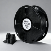 Carbon Fiber PETG Black 1.75mm 3D Printer Filament 1KG Reinforced PETG Filament