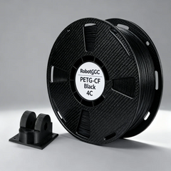 Carbon Fiber PETG Black 1.75mm 3D Printer Filament 1KG Reinforced PETG Filament
