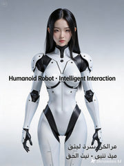 Humanoid Robot Display System | Hyper-Realistic Silicone Appearance | Multi-DOF Motion & Facial Control | Intelligent Voice Interaction | Customization & Secondary Development Support