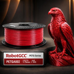PETG Red 1.75mm 3D Printer Filament 1KG Strong Durable PETG Filament High Impact Resistance