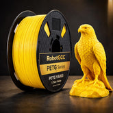 PETG Yellow 1.75mm 3D Printer Filament 1KG Strong Durable PETG Filament High Impact Resistance Waterproof