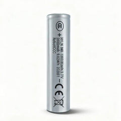 18650 Rechargeable Battery 3.7V 2600mAh True Capacity Lithium Ion Battery Flat Top Cell Real Tested Capacity for Arduino Robotics IoT Devices LED Flashlight DIY Electronics Stable Power Li-ion Battery Pack