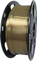 Silk PLA Filament Gold 1.75mm 1KG 3D Printer Filament, Metallic Matte Gold PLA Material