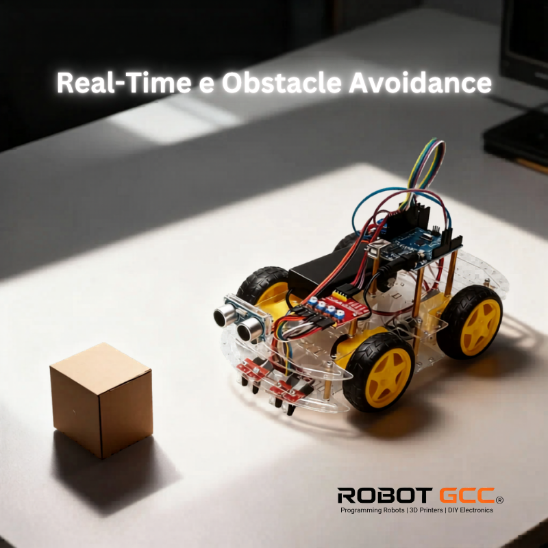 Remote Start Robotics Module 4WD Smart Robot Learning Starter Kit | Infrared Line Tracking ...