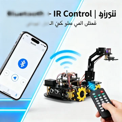 6DOF ఆర్మ్‌తో ESP32-CAM AI విజన్ మెకానమ్ రోబోట్ కార్ - ఓమ్ని-డైరెక్షనల్ డ్రైవ్, ఫేస్/ఆబ్జెక్ట్ ట్రాకింగ్, కలర్ డిటెక్షన్ | Wi-Fi యాప్ కంట్రోల్, అల్ట్రాసోనిక్ అవాయిడెన్స్ | AI, మోషన్, IoT లెర్నింగ్ కోసం Arduino/MicroPython STEM రోబోటిక్స్ కిట్