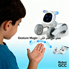 Smart Programmable Robot Dog Toy with Gesture & Voice Control | Interactive Educational STEM Toy for Kids | Rechargeable Remote Control Pet | Safe ABS Material | Gift for Boys and Girls