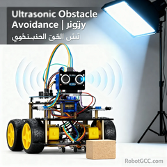 Arduino-Compatible Bluetooth Smart Robot Kit | Infrared Line Tracking + Ultrasonic Avoidance | Supports C, Scratch & Mixly Coding | Ideal for STEM Classrooms, Competitions & Maker Labs