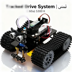 Smart Obstacle-Avoidance Robot Car Kit – 4WD Ultrasonic & Infrared Sensor Platform with PWM Motor Control | Arduino-Compatible | STEM Coding Learning | Supports C/Scratch/Mixly | Expandable with Bluetooth & Wi-Fi Modules