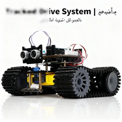 Smart Obstacle-Avoidance Robot Car Kit – 4WD Ultrasonic & Infrared Sensor Platform with PWM Motor Control | Arduino-Compatible | STEM Coding Learning | Supports C/Scratch/Mixly | Expandable with Bluetooth & Wi-Fi Modules
