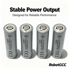 18650 Rechargeable Battery 3.7V 2600mAh True Capacity Lithium Ion Battery Flat Top Cell Real Tested Capacity for Arduino Robotics IoT Devices LED Flashlight DIY Electronics Stable Power Li-ion Battery Pack