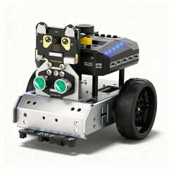 Smart AI Vision Robot Vehicle, Visual Recognition Autonomous Robot Car, Scratch Python Programmable Learning Platform for STEM Education and Robotics Development