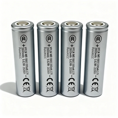 18650 Rechargeable Battery 3.7V 2600mAh True Capacity Lithium Ion Battery Flat Top Cell Real Tested Capacity for Arduino Robotics IoT Devices LED Flashlight DIY Electronics Stable Power Li-ion Battery Pack