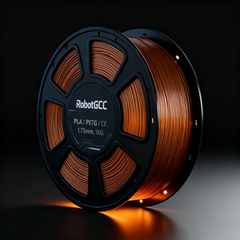 PLA Basic Brown 1.75mm 3D Printing Material 1KG, Smooth PLA Filament for FDM 3D Printers, Stable Extrusion, Easy Print Material for Models & Crafts