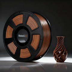 PLA Basic Brown 1.75mm 3D Printing Material 1KG, Smooth PLA Filament for FDM 3D Printers, Stable Extrusion, Easy Print Material for Models & Crafts