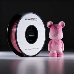 PLA Pink White Gradient 1.75mm 3D Printing Material 1KG, Gradient PLA Filament for FDM 3D Printers, Smooth Printing for Models & Creative Projects