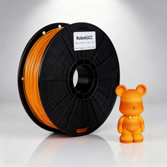 PLA Sunset Orange 1.75mm 3D Printing Material 1KG, Orange PLA Filament for FDM 3D Printers, Smooth Extrusion for DIY Models & Crafts