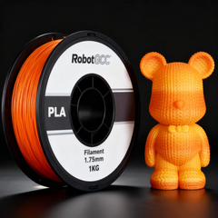 PLA Sunset Orange 1.75mm 3D Printing Material 1KG, Orange PLA Filament for FDM 3D Printers, Smooth Extrusion for DIY Models & Crafts