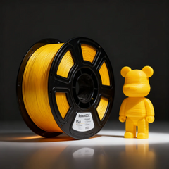 PLA Silk Bright Gold 1.75mm 3D Printing Material 1KG, Silk Gold PLA Filament for FDM 3D Printers, Glossy Metallic Finish for Decorative Prints