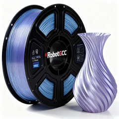 PLA Silk Fantasy Blue Purple 1.75mm 3D Printing Material 1KG, Silk Gradient PLA Filament for FDM 3D Printers, Glossy Decorative Printing