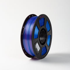 PLA Silk Red Blue Dual Color 1.75mm 3D Printing Material 1KG