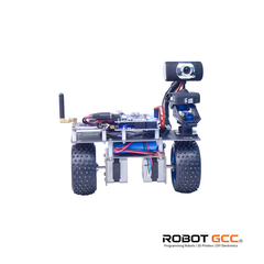 Interactive AI Rolling Robot with Gesture & Voice Control