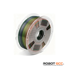Spool of multicolored wire on a white background with 'Robot GCC' branding.