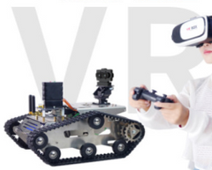 AI ROS2 Robot with Jetson Nano for VR Simulation | Integrates OpenCV, TensorFlow & Gazebo for Object Recognition & Motion Control | LiDAR & IMU for SLAM Mapping | Wi-Fi & Bluetooth AIoT Connectivity | Ideal for STEM & AI Robotics Research