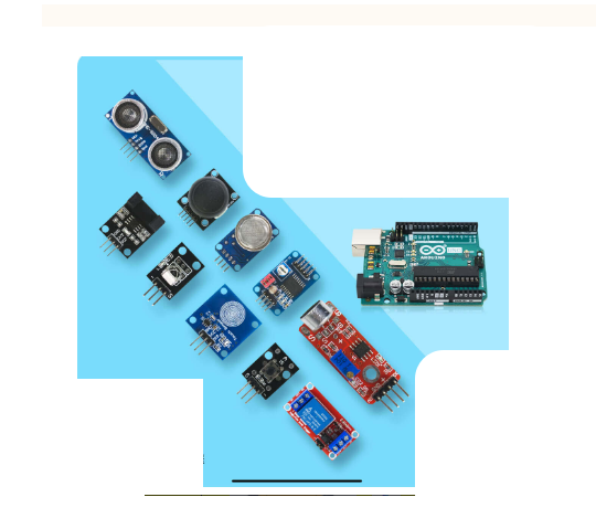 Arduino UNO STEM Starter Kit for Electronics & Programming | Official UNO Board with ATmega328P Microcontroller | Supports C++ & Python for IoT, Robotics & DIY Projects | Ideal for STEM Education, Prototyping & Engineering Labs