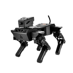 AI Vision Quadruped Robot Dog | ESP32 Controlled Four-Leg Bionic Robot with Modular Structure | Supports ROS, OpenCV & TensorFlow for Object Recognition & Path Planning | STEM Educational Platform for AI Learning, Robotics Research & Autonomous Motion