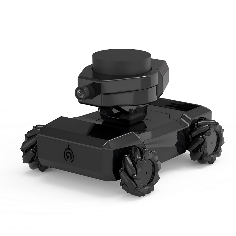 Compact ROS Robot Learning Platform with AI Vision & Mecanum Mobility | Dual Controller with Arduino & ESP32 | Supports SLAM, Navigation & Object Tracking | Compatible with ROS1 & Gazebo Simulation | Wi-Fi Control for STEM Education & AI Research