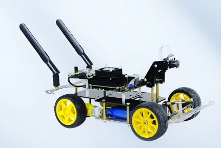 AI ROS2 Autonomous Robot with Jetson Nano & LiDAR SLAM Navigation | Mecanum Wheel Omni-Directional AI Vision Platform for STEM Education & Research | Supports OpenCV, TensorFlow & MoveIt for Object Detection, Path Planning & Wi-Fi Control