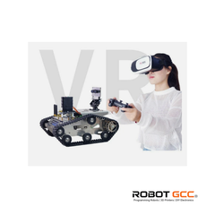 WiFi Video RC Car with 3D CCD Camera VR Video Tank Car Robot w/ Controller dl45