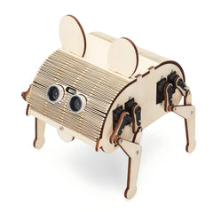 ESP32 Wi-Fi + Bluetooth Quadruped Robot Kit | DIY Smart Bionic Robot Mouse / Rabbit with 8 Servo Motors | Programmable STEM Educational Robot for Coding, AI & Robotics Learning | Supports Arduino IDE, MicroPython, Scratch & Mixly