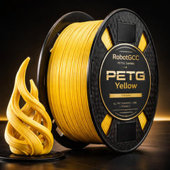 PETG Yellow 1.75mm 3D Printer Filament 1KG Strong Durable PETG Filament High Impact Resistance Waterproof