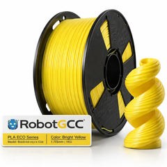 Yellow PLA ECO Filament 1.75mm 1KG 3D Printer Filament, Eco Friendly PLA Material,