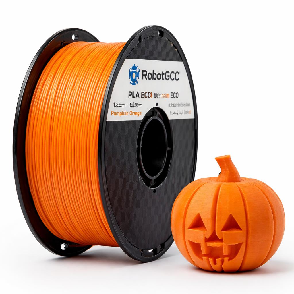 Orange PLA ECO Filament 1.75mm 1KG 3D Printer Filament, Eco Friendly PLA Material,